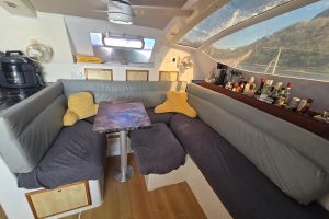 salon, Admiral 40, catamaran for sale