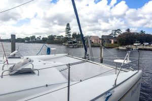 deck, Leopard 42, catamaran for sale