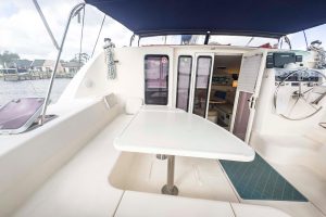 cockpit, Leopard 42, catamaran for sale
