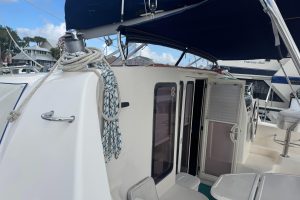 cockpit, Leopard 42, catamaran for sale