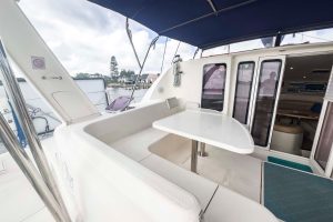 cockpit, Leopard 42, catamaran for sale
