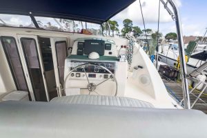 helm, Leopard 42, catamaran for sale