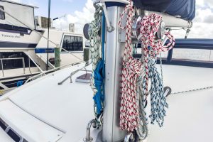 deck, Leopard 42, catamaran for sale