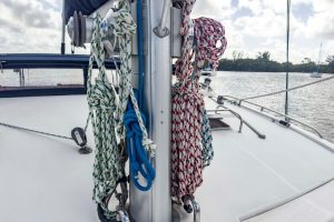 deck, Leopard 42, catamaran for sale