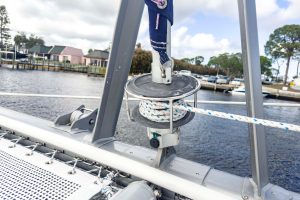 deck, Leopard 42, catamaran for sale