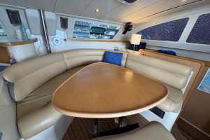 salon, Leopard 42, catamaran for sale
