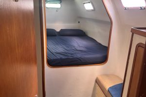 bed, Fortuna 401 Island Spirit, catamaran for sale