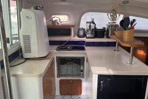interior, Fortuna 401 Island Spirit, catamaran for sale