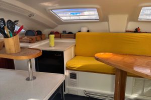 salon, Fortuna 401 Island Spirit, catamaran for sale