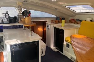 interior, Fortuna 401 Island Spirit, catamaran for sale