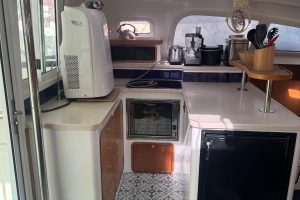 interior, Fortuna 401 Island Spirit, catamaran for sale