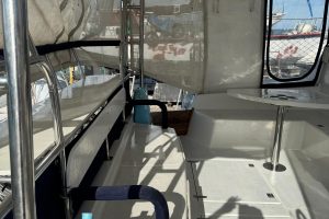 deck, Fortuna 401 Island Spirit, catamaran for sale