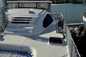 deck, Fortuna 401 Island Spirit, catamaran for sale