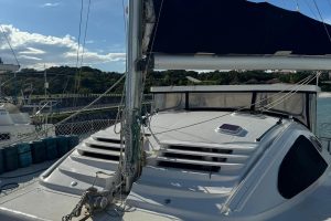 deck, Fortuna 401 Island Spirit, catamaran for sale