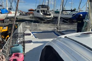 deck, Fortuna 401 Island Spirit, catamaran for sale
