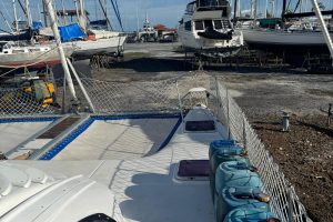 deck, Fortuna 401 Island Spirit, catamaran for sale