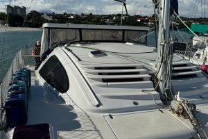 deck, Fortuna 401 Island Spirit, catamaran for sale