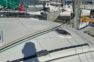 deck, Fortuna 401 Island Spirit, catamaran for sale