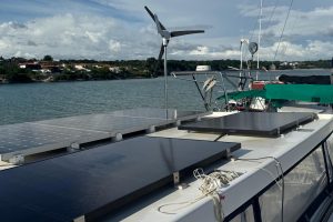 deck, Fortuna 401 Island Spirit, catamaran for sale