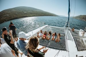 deck, FP 80 Tahiti, catamaran for sale