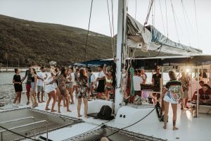deck, FP 80 Tahiti, catamaran for sale