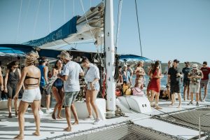 deck, FP 80 Tahiti, catamaran for sale
