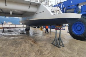boatyard, FP 80 Tahiti, catamaran for sale