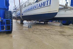 boatyard, FP 80 Tahiti, catamaran for sale