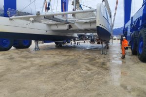 boatyard, FP 80 Tahiti, catamaran for sale