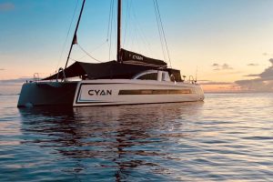 underway, Outremer 5X, catamaran for sale