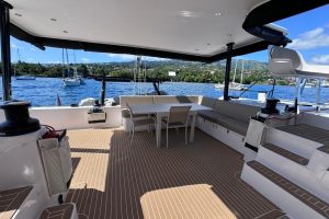 cockpit, Outremer 5X, catamaran for sale