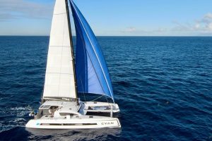 underway, Outremer 5X, catamaran for sale