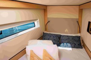 bed, Nautitech 44 Open, catamaran for sale