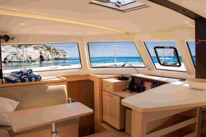 navigation station, Nautitech 44 Open, catamaran for sale