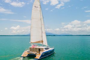 underway, Privilege 510, catamaran for sale