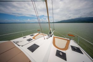 deck, Privilege 510, catamaran for sale