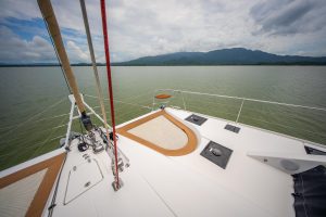 deck, Privilege 510, catamaran for sale