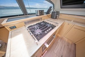interior, Privilege 510, catamaran for sale