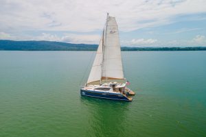 underway, Privilege 510, catamaran for sale