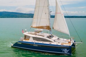 exterior, Privilege 510, catamaran for sale