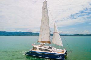 exterior, Privilege 510, catamaran for sale