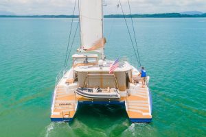 exterior, Privilege 510, catamaran for sale