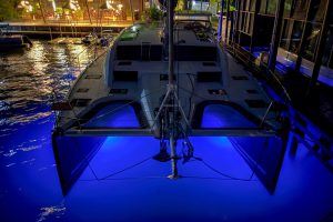 deck, Privilege 510, catamaran for sale