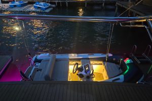 cockpit, Privilege 510, catamaran for sale