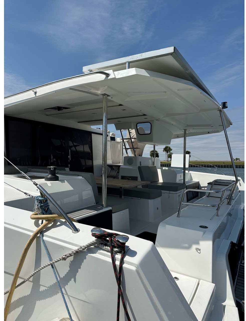cockpit, FP 42 Astrea, catamaran for sale