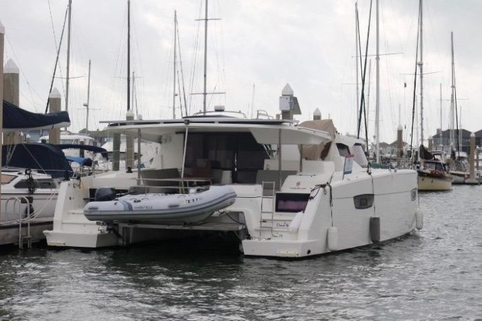 exterior, FP 42 Astrea, catamaran for sale