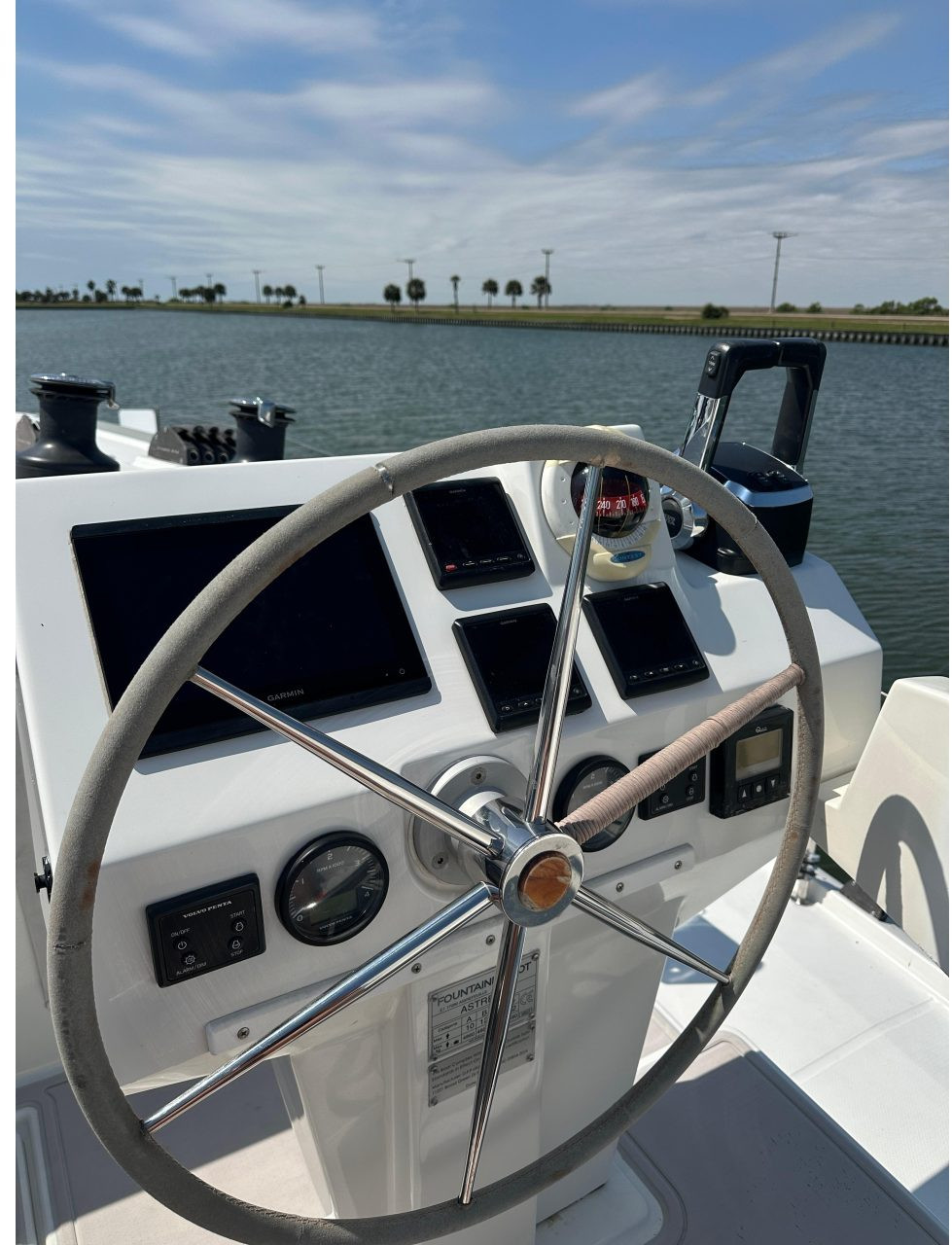 helm, FP 42 Astrea, catamaran for sale
