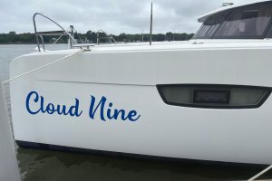 exterior, FP 42 Astrea, catamaran for sale