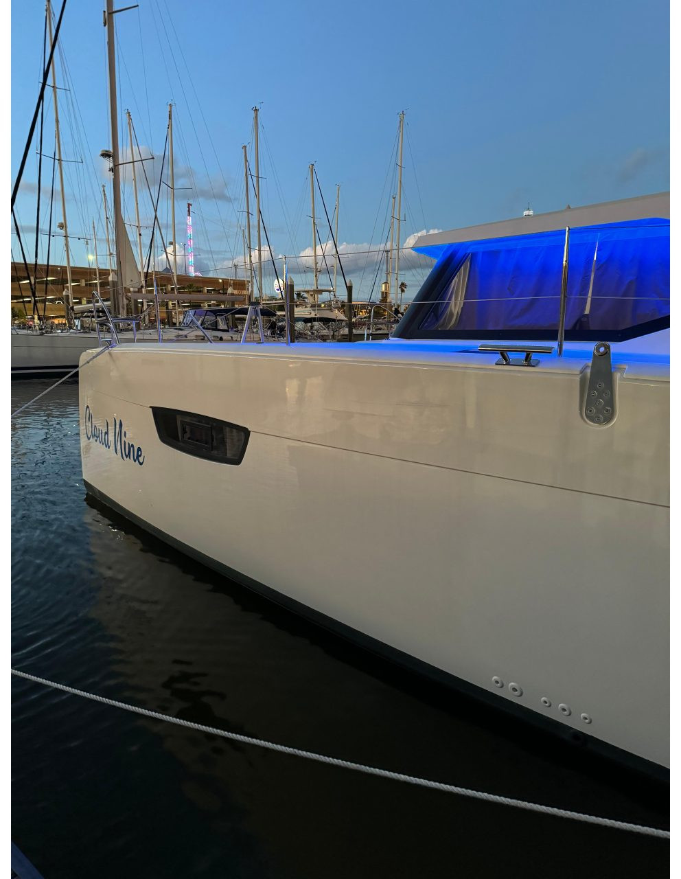 exterior, FP 42 Astrea, catamaran for sale