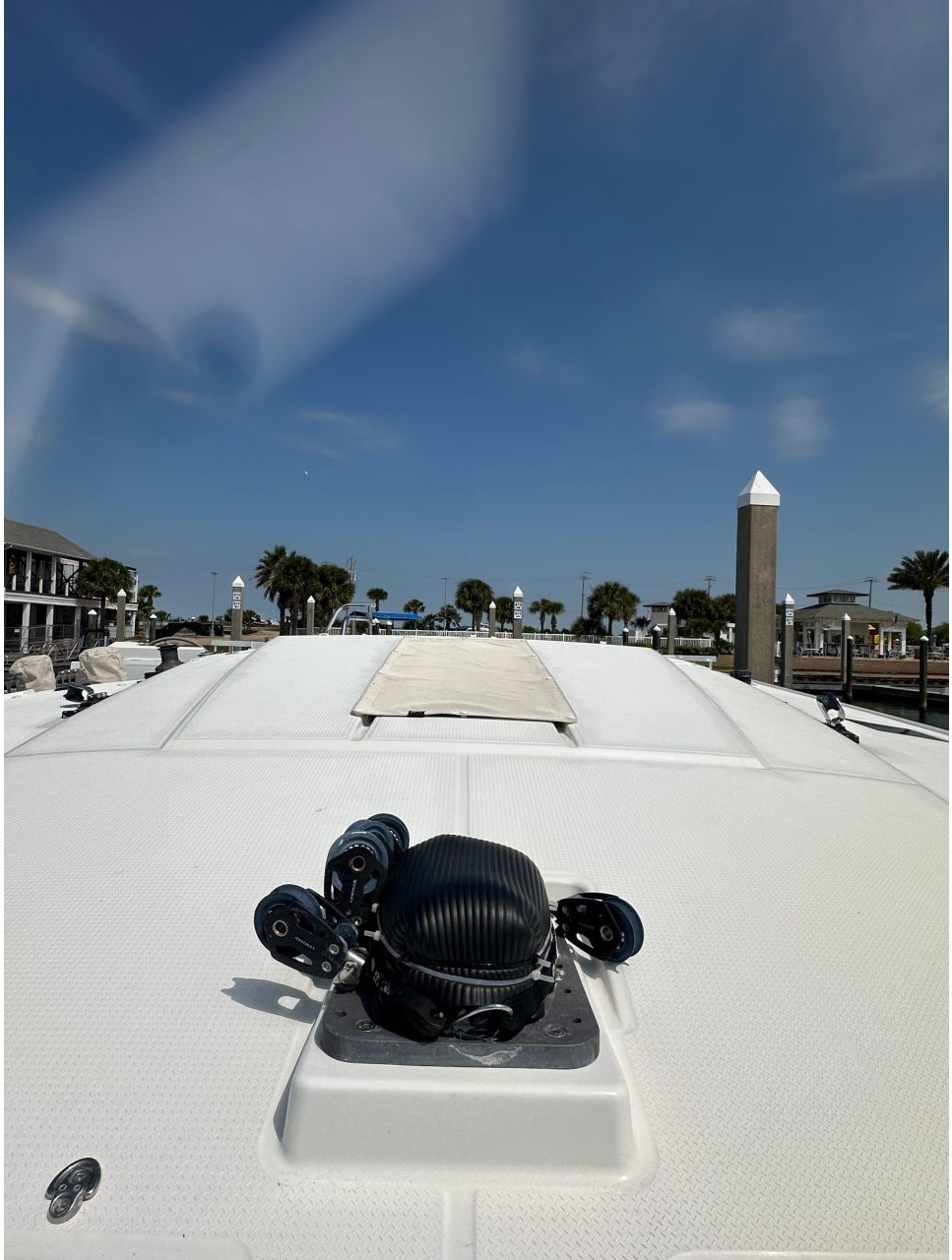 deck, FP 42 Astrea, catamaran for sale